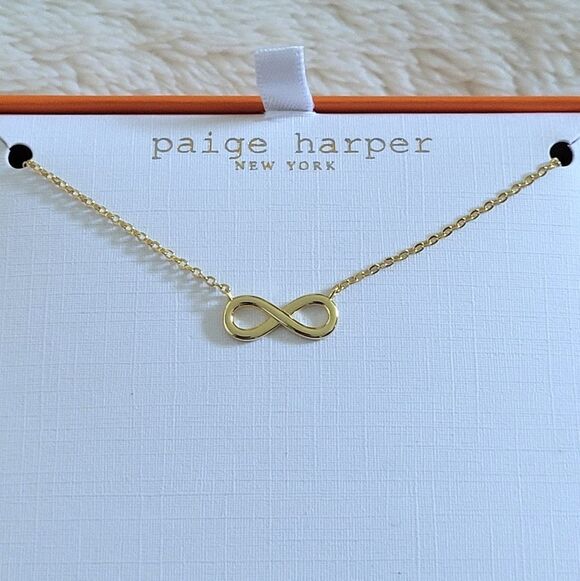 Paige Harper Jewelry - Paige Harper Stationary Infinity♾️ Symbol Necklace - NIB